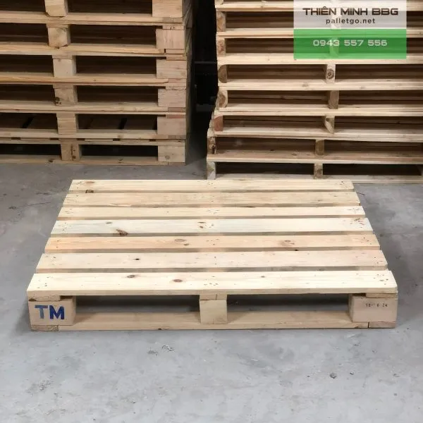 PALLET 2 HƯỚNG NÂNG (TM-06) 1100 X 1400 X 120